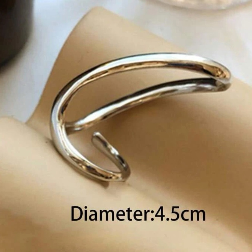 Irregular Sterling Silver Ring - Picture 11 of 16